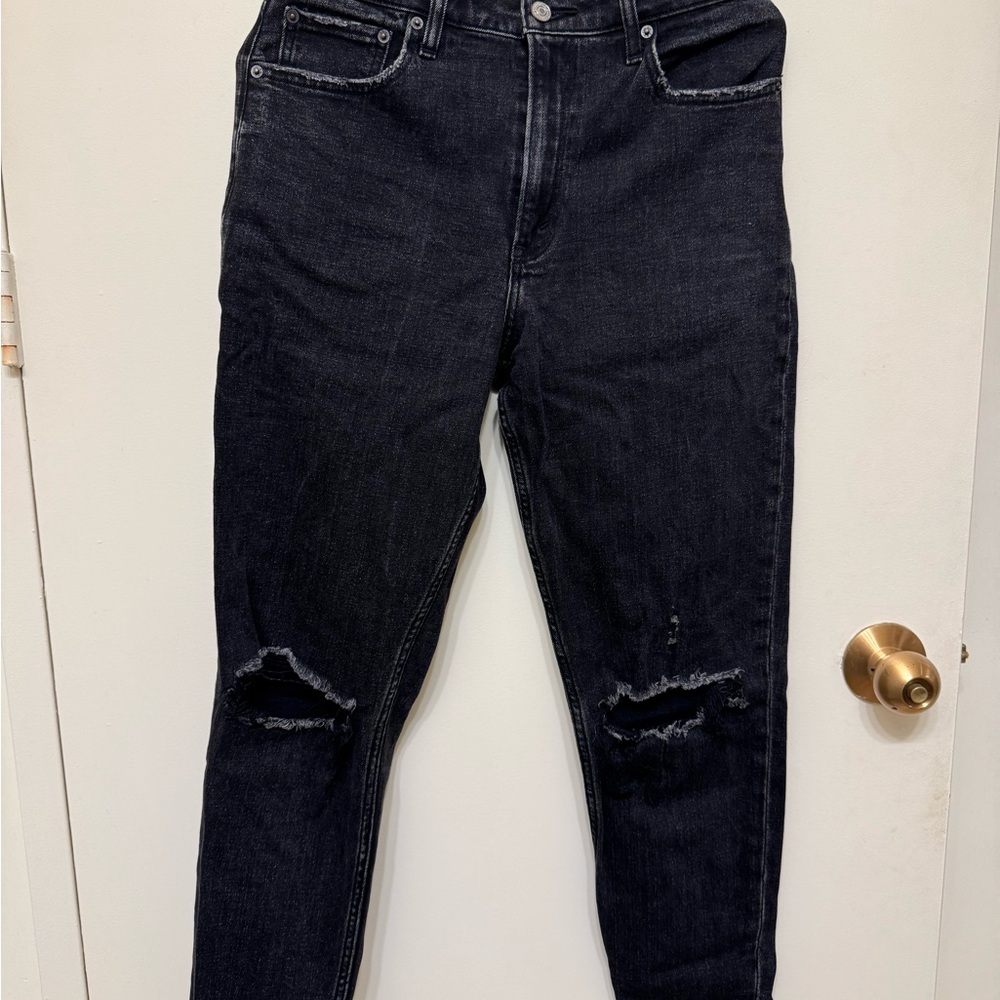 Abercrombie & Fitch Black High-Rise Jeans